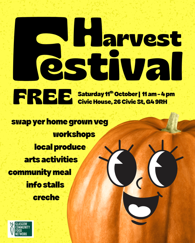 Glasgow Community Food Network Family-Friendly Harvest Festival